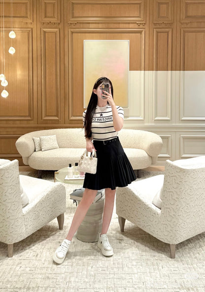 CD NEW striped sweater