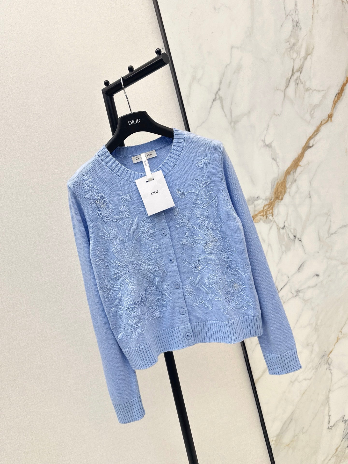 CD NEW crew neck cardigan