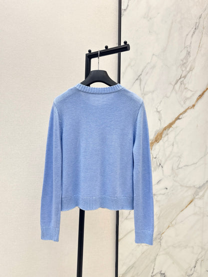 CD NEW crew neck cardigan