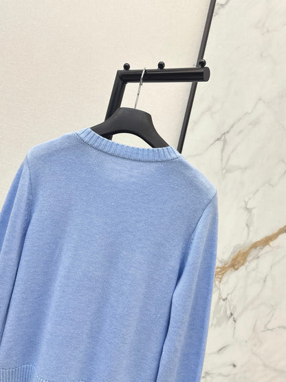 CD NEW crew neck cardigan