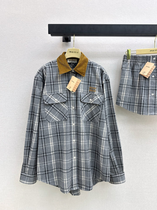 CD NEW plaid shirt