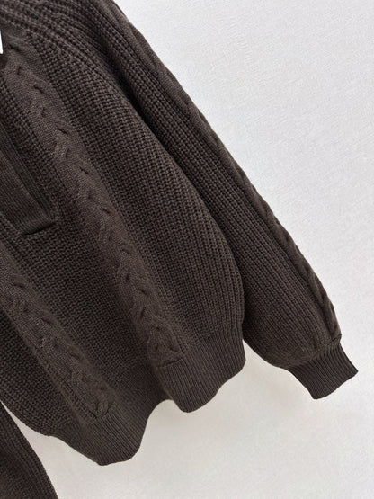 Max NEW Knitted Faux Two-Piece Sweater