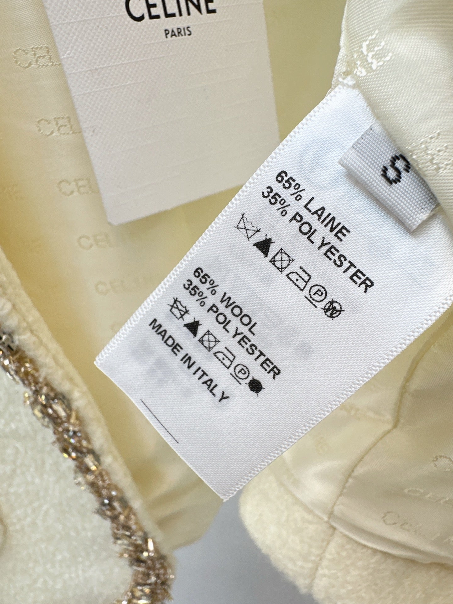 Ce1i NEW Beaded woven jacket