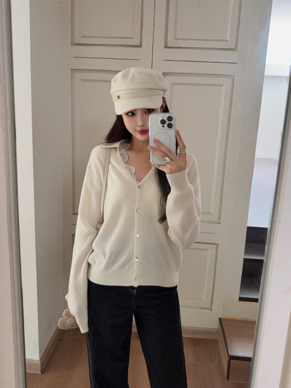 Es NEW Lace Cardigan