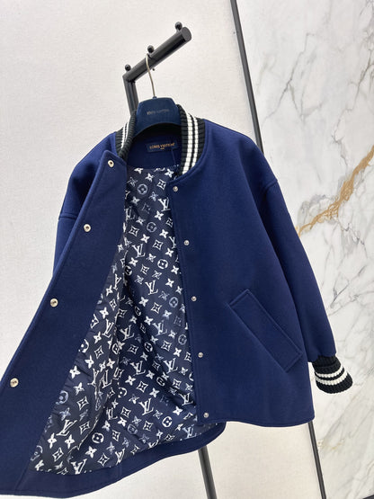 Louis NEW badge print jacket