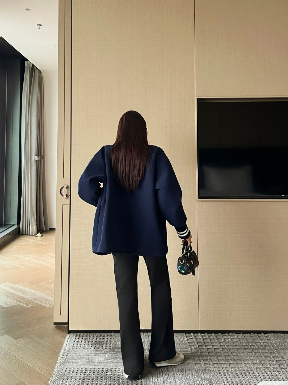 Louis NEW badge print jacket