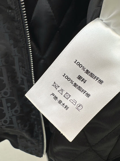 CD NEW Jacquard quilted jacket