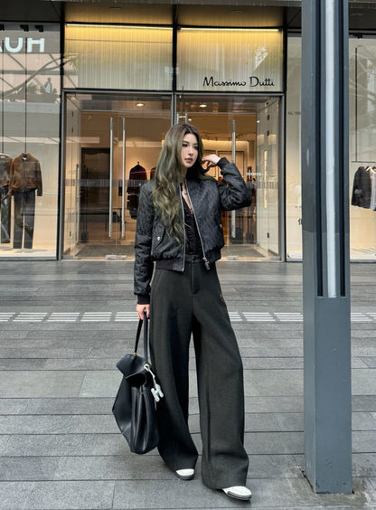 CD NEW Jacquard quilted jacket