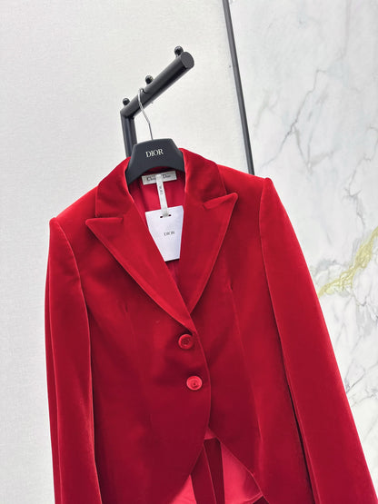 CD NEW velvet blazer