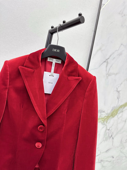 CD NEW velvet blazer