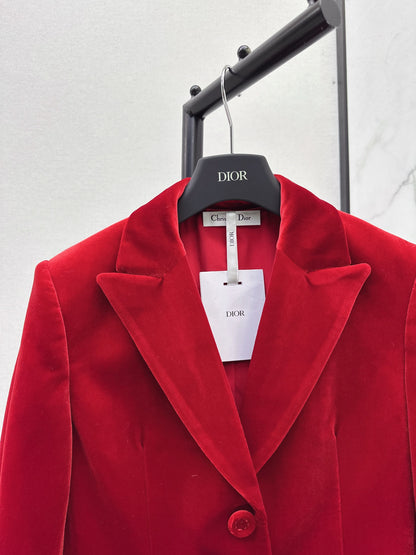 CD NEW velvet blazer