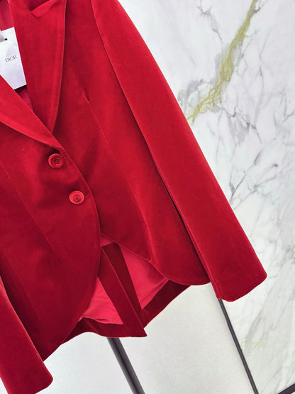 CD NEW velvet blazer