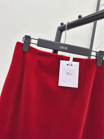 CD NEW velvet skirt