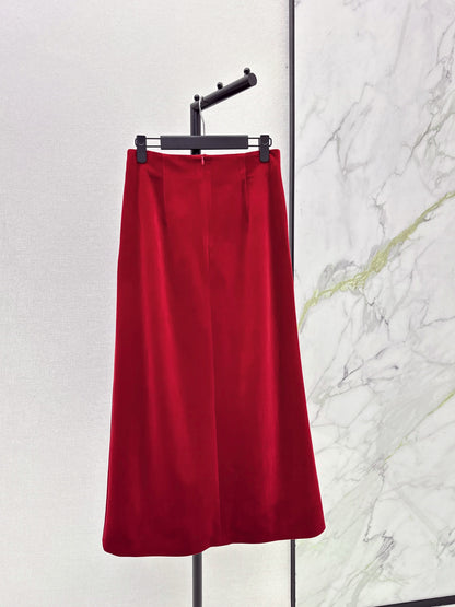 CD NEW velvet skirt