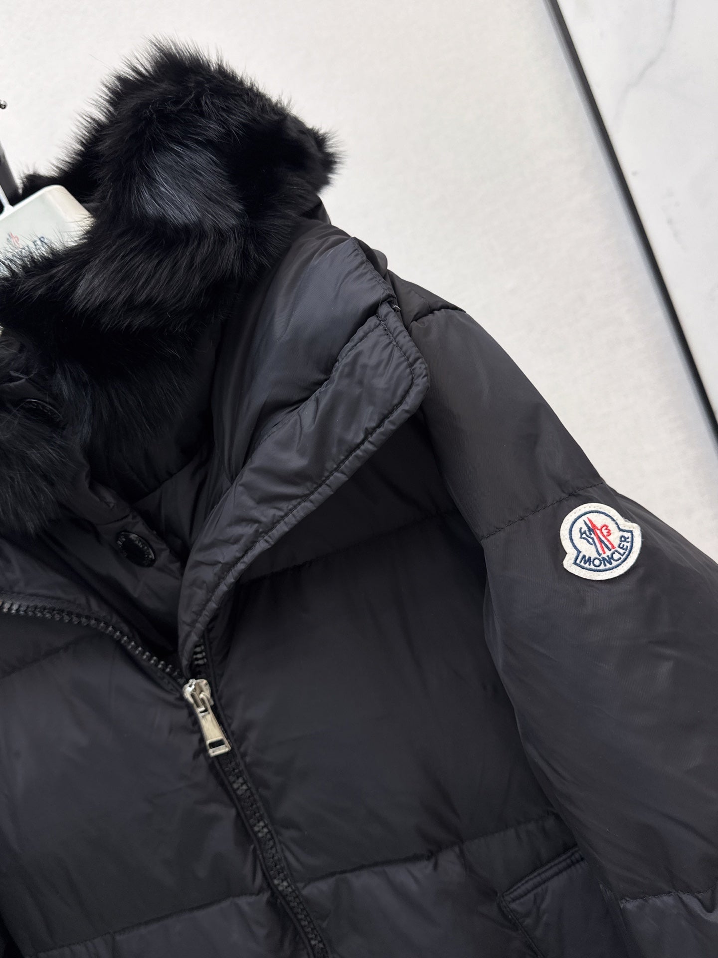 Monc NEW Faux two-piece down jacket