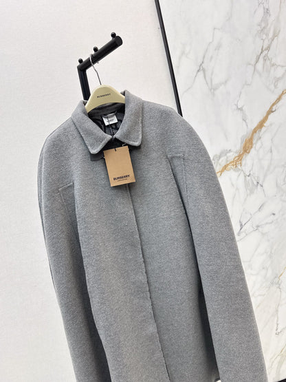 Bur NEW wool cape coat