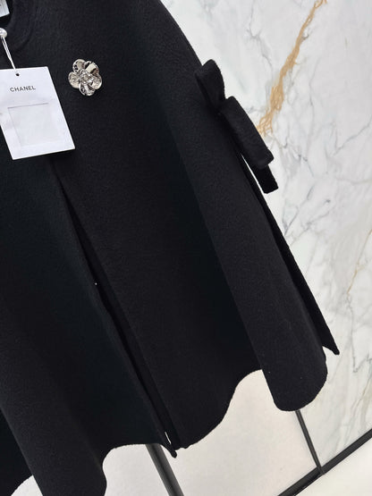 Chan NEW Woolen cape coat