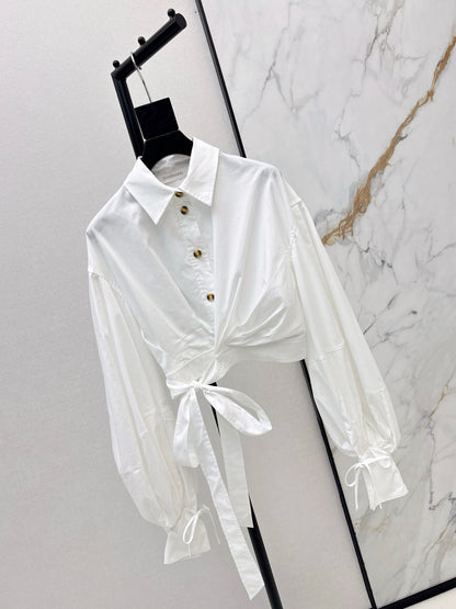 Zimm NEW Tie-front shirt