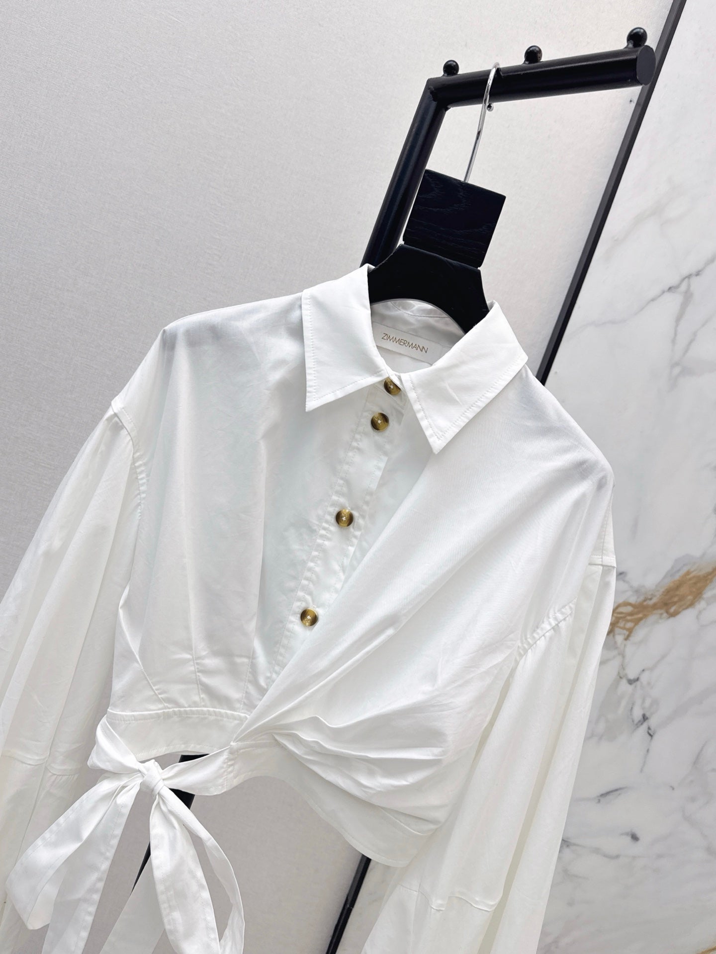 Zimm NEW Tie-front shirt