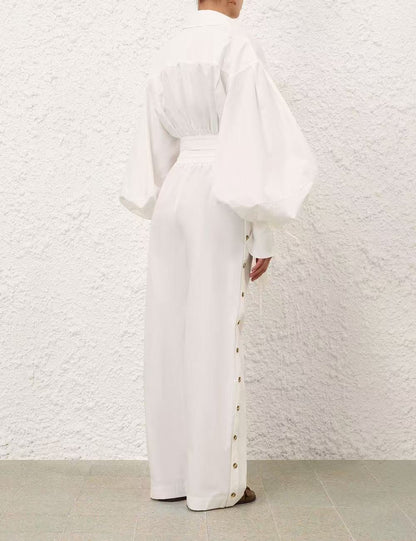 Zimm NEW Tie-front shirt