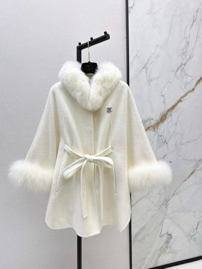 Chan NEW Woolen  cape coat