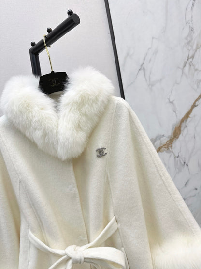 Chan NEW Woolen  cape coat