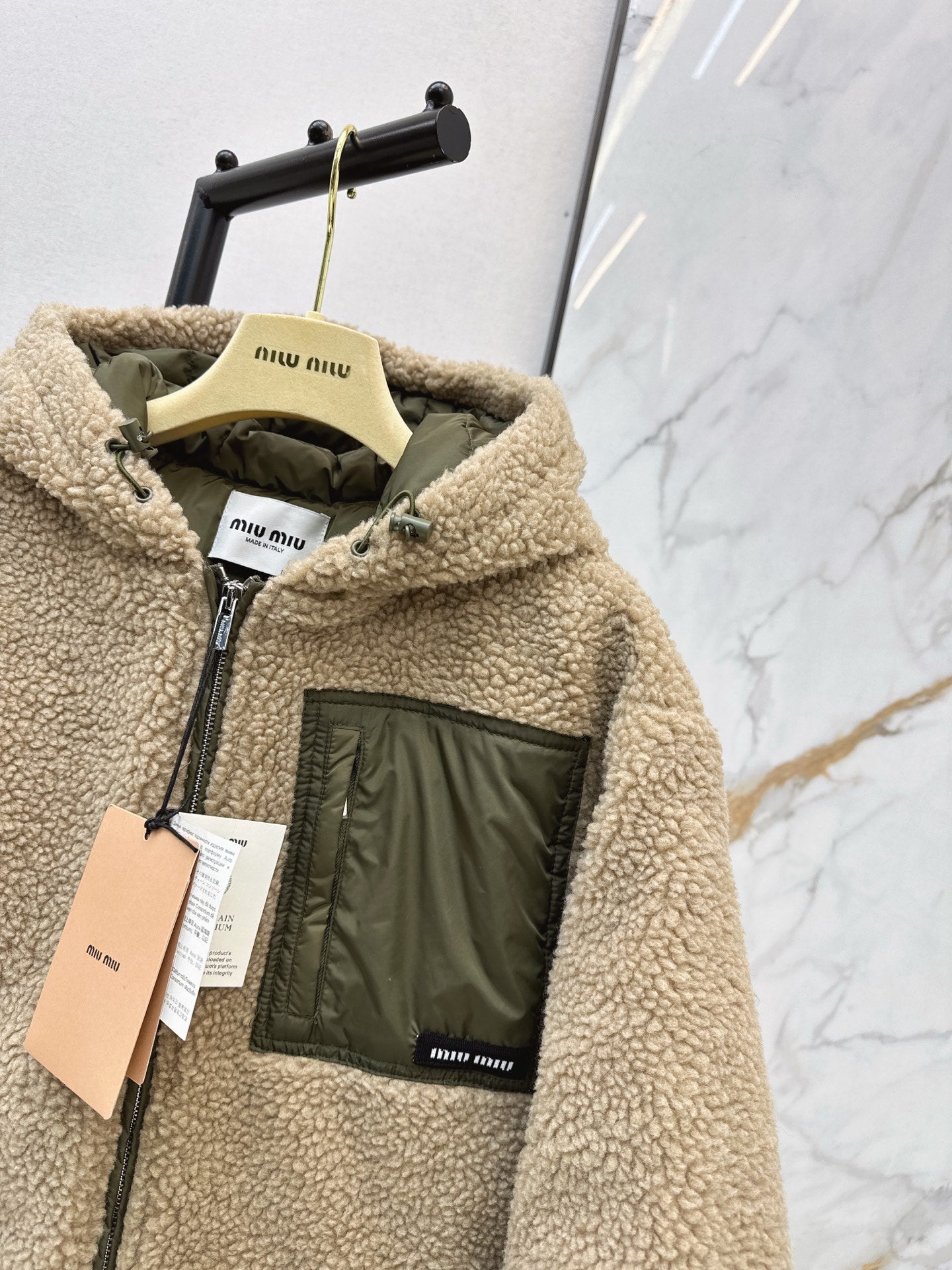 Miu NEW hooded jacket