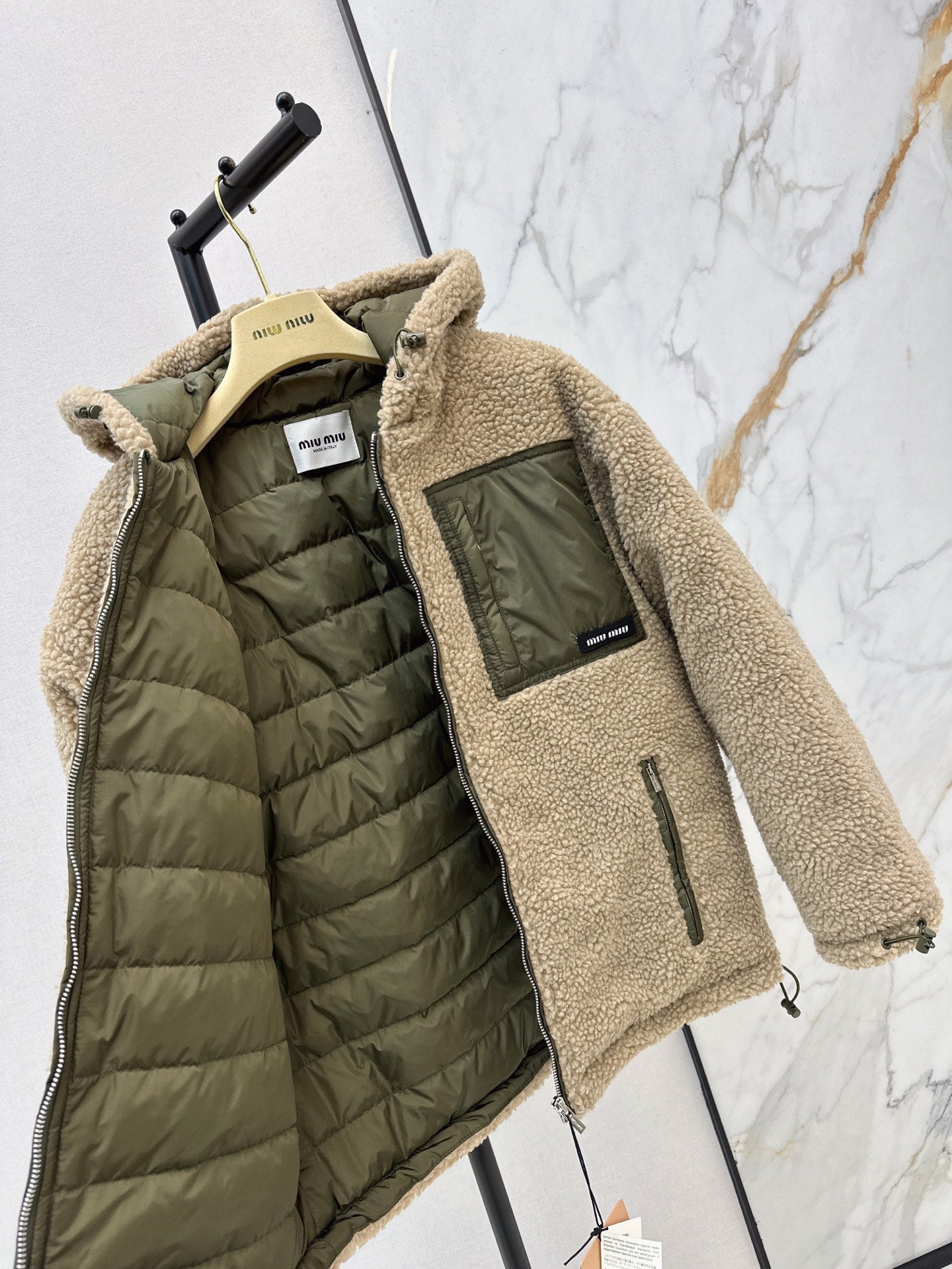 Miu NEW hooded jacket