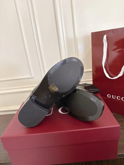 Guc New Horsebit Martin Boots