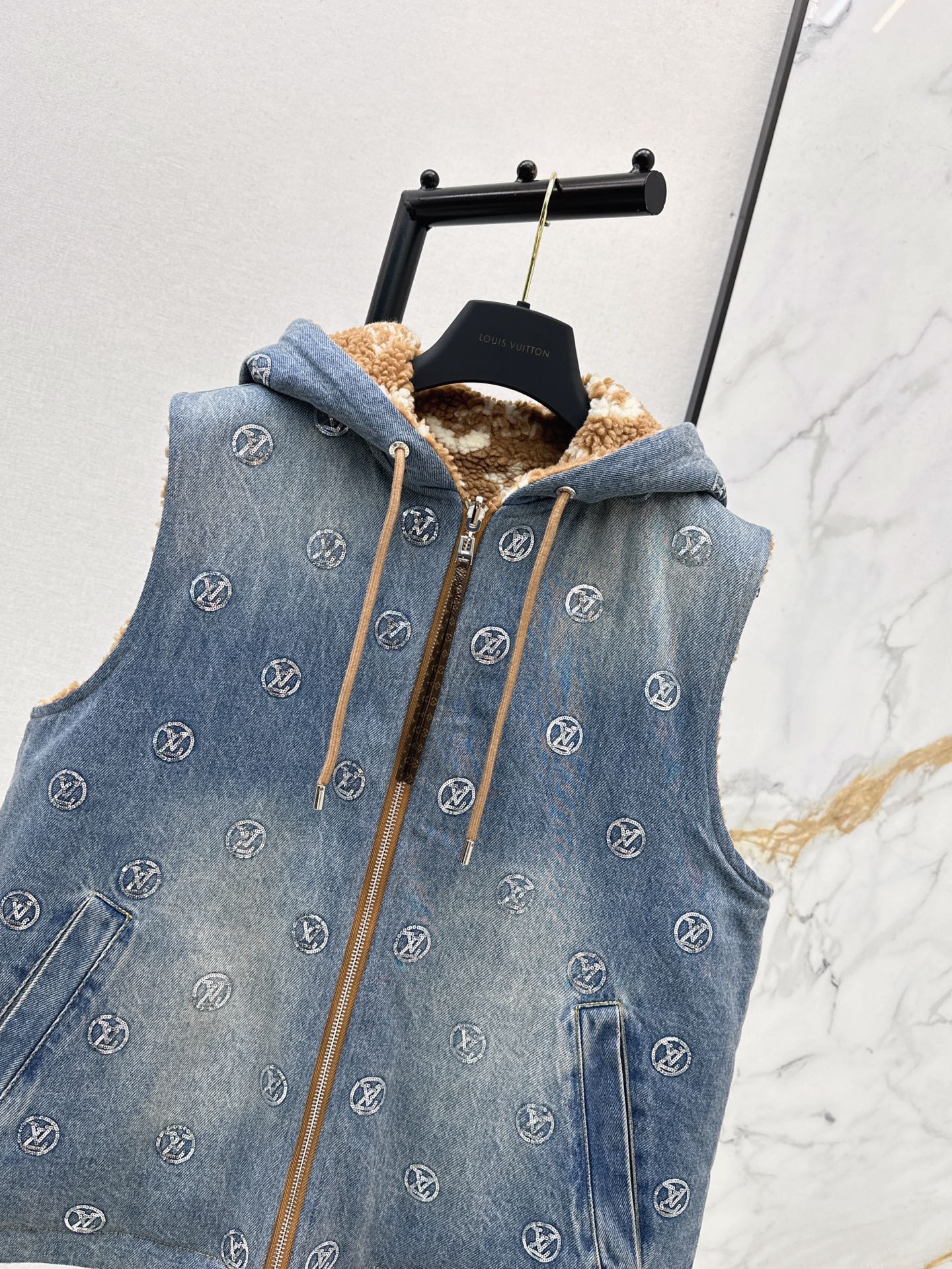 Louis NEW Reversible denim vest