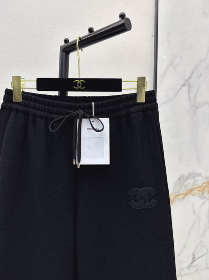 Chan NEW Wool Wide-Leg Pants