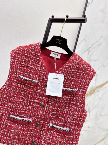 Chan NEW woven vest