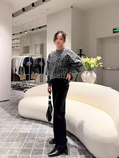 Thom NEW Leopard print sweatshirt