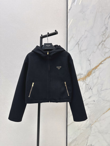 Pra NEW wool hooded jacket