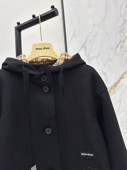Miu NEW woolen  overcoats