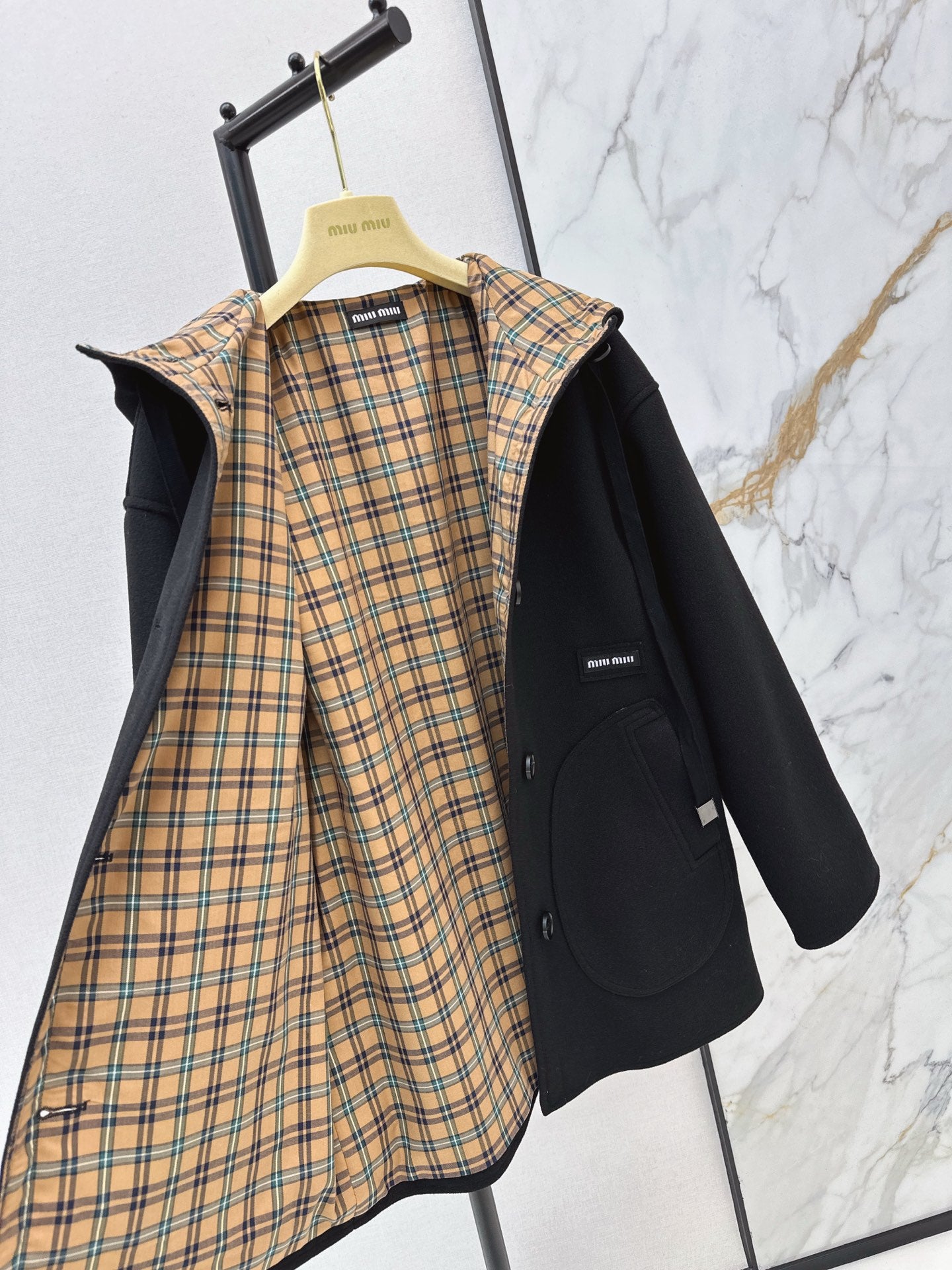 Miu NEW woolen  overcoats