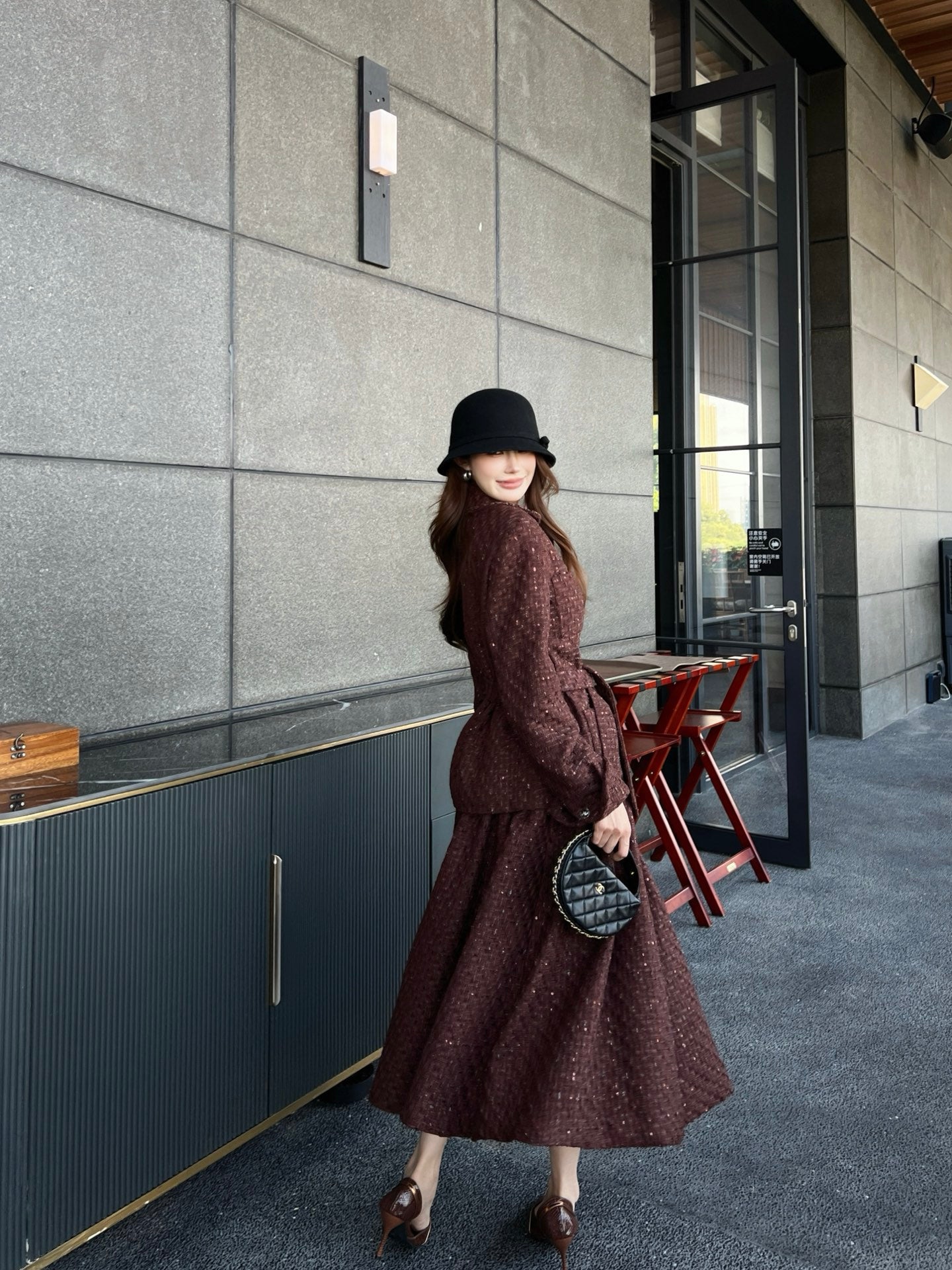 Chan NEW woven jacket