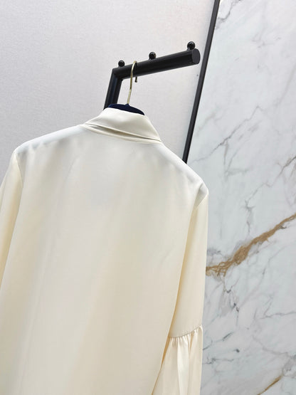 Louis NEW ribbon flare sleeve shirt