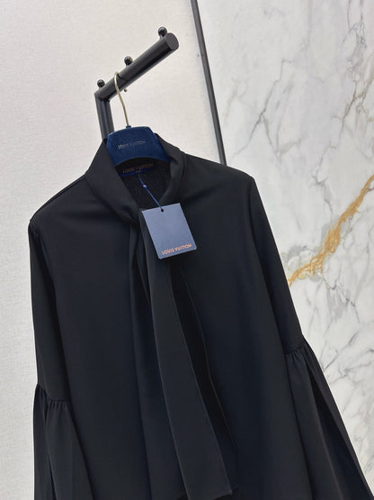 Louis NEW ribbon flare sleeve shirt