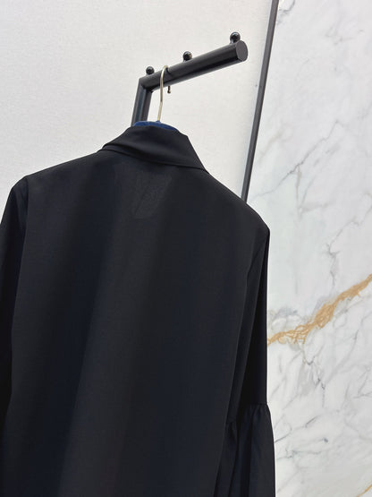 Louis NEW ribbon flare sleeve shirt