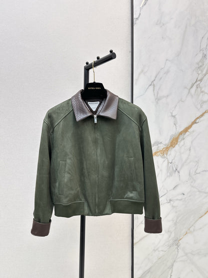 Bott NEW woven collar jacket