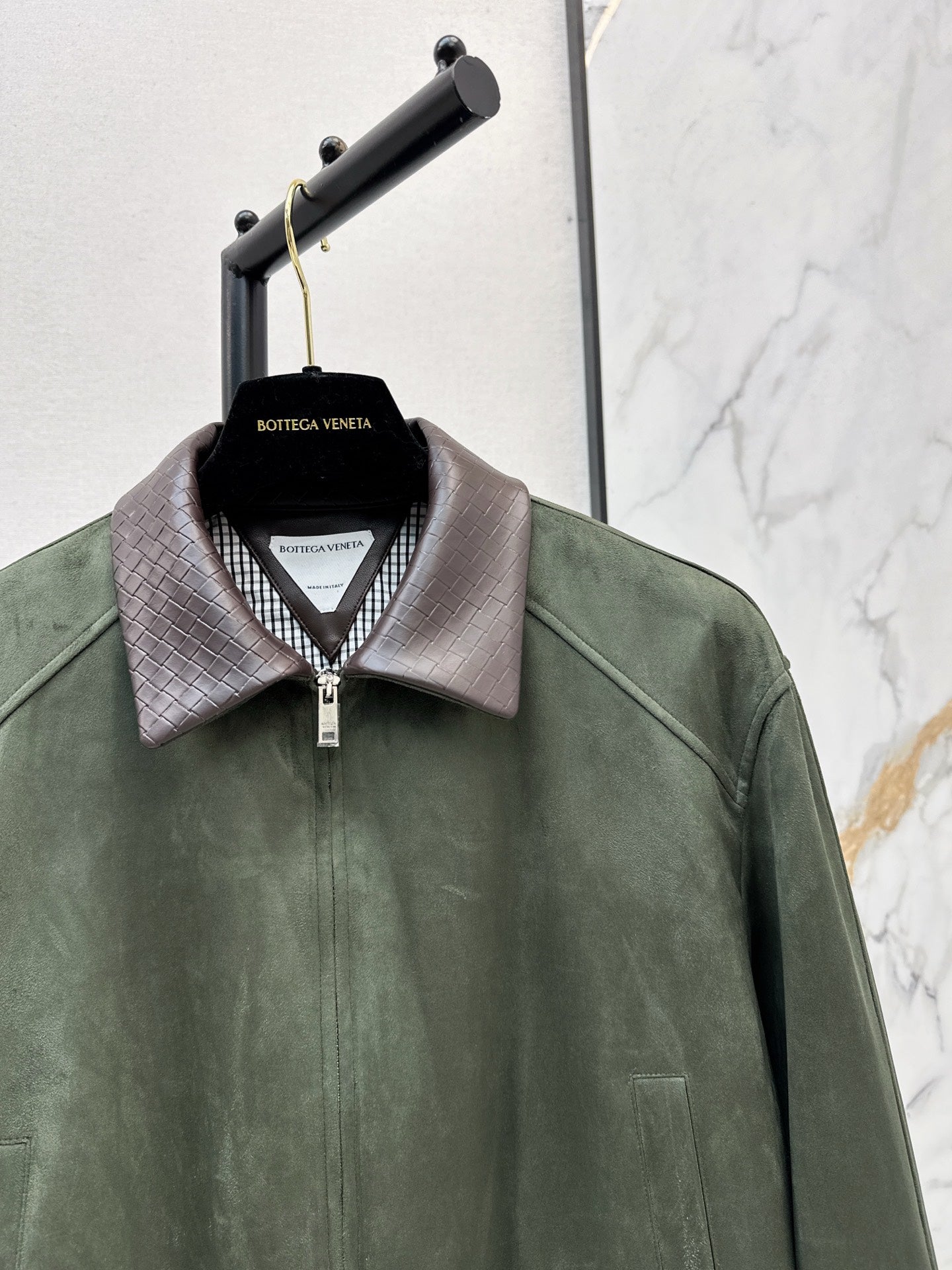 Bott NEW woven collar jacket