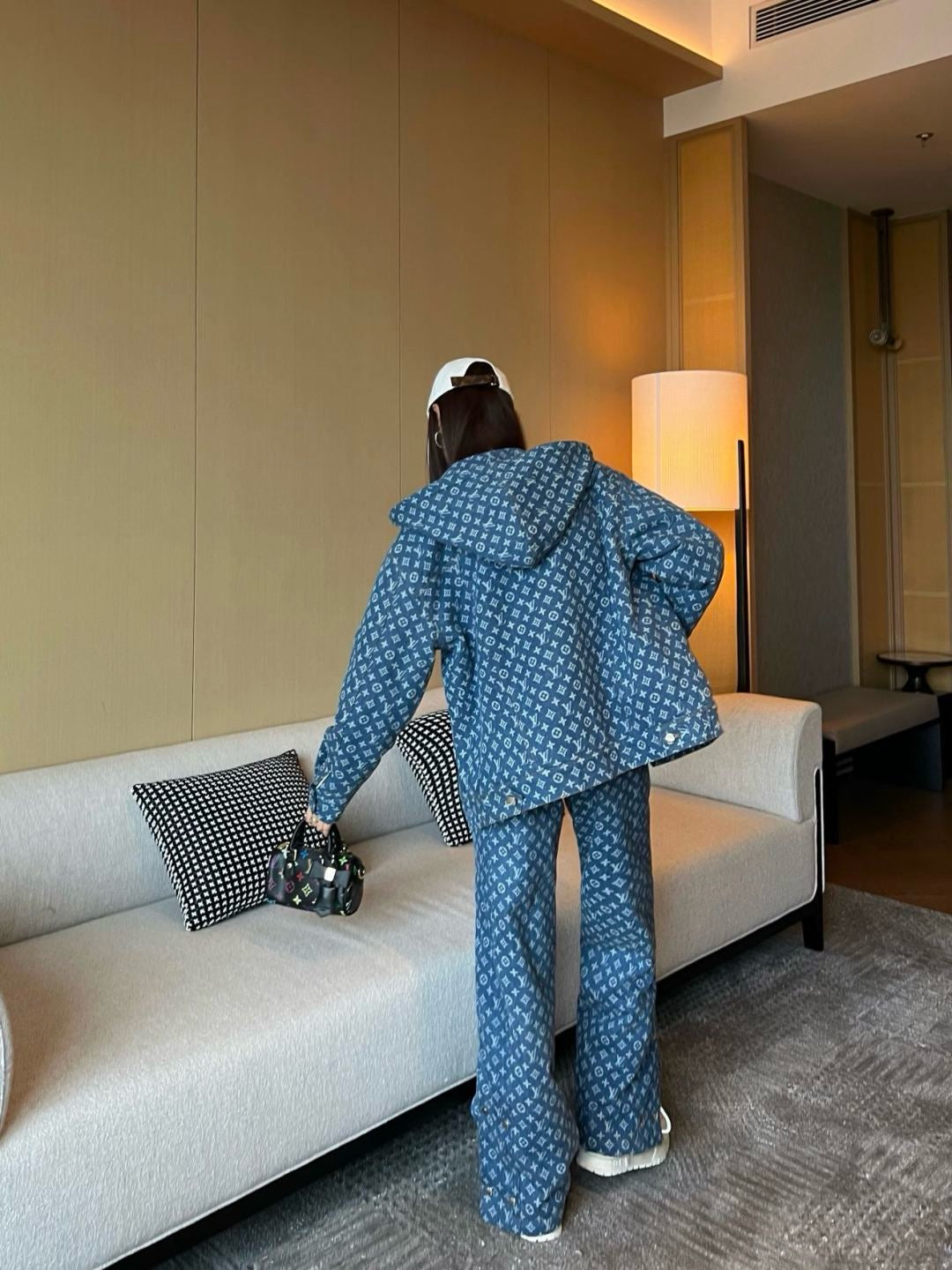 Louis NEW Hooded denim jacket