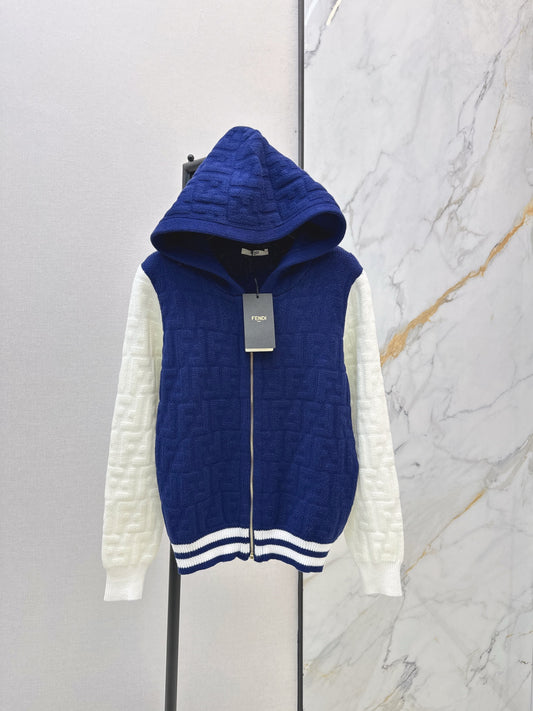 Fend NEW wool cardigan sweater