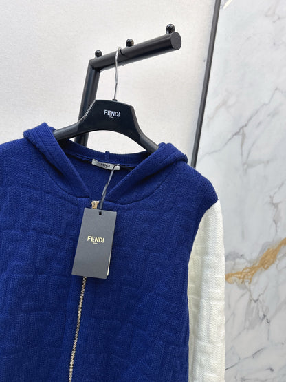 Fend NEW wool cardigan sweater