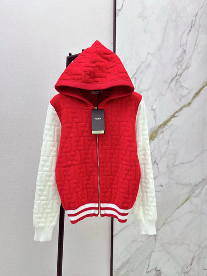 Fend NEW wool cardigan sweater