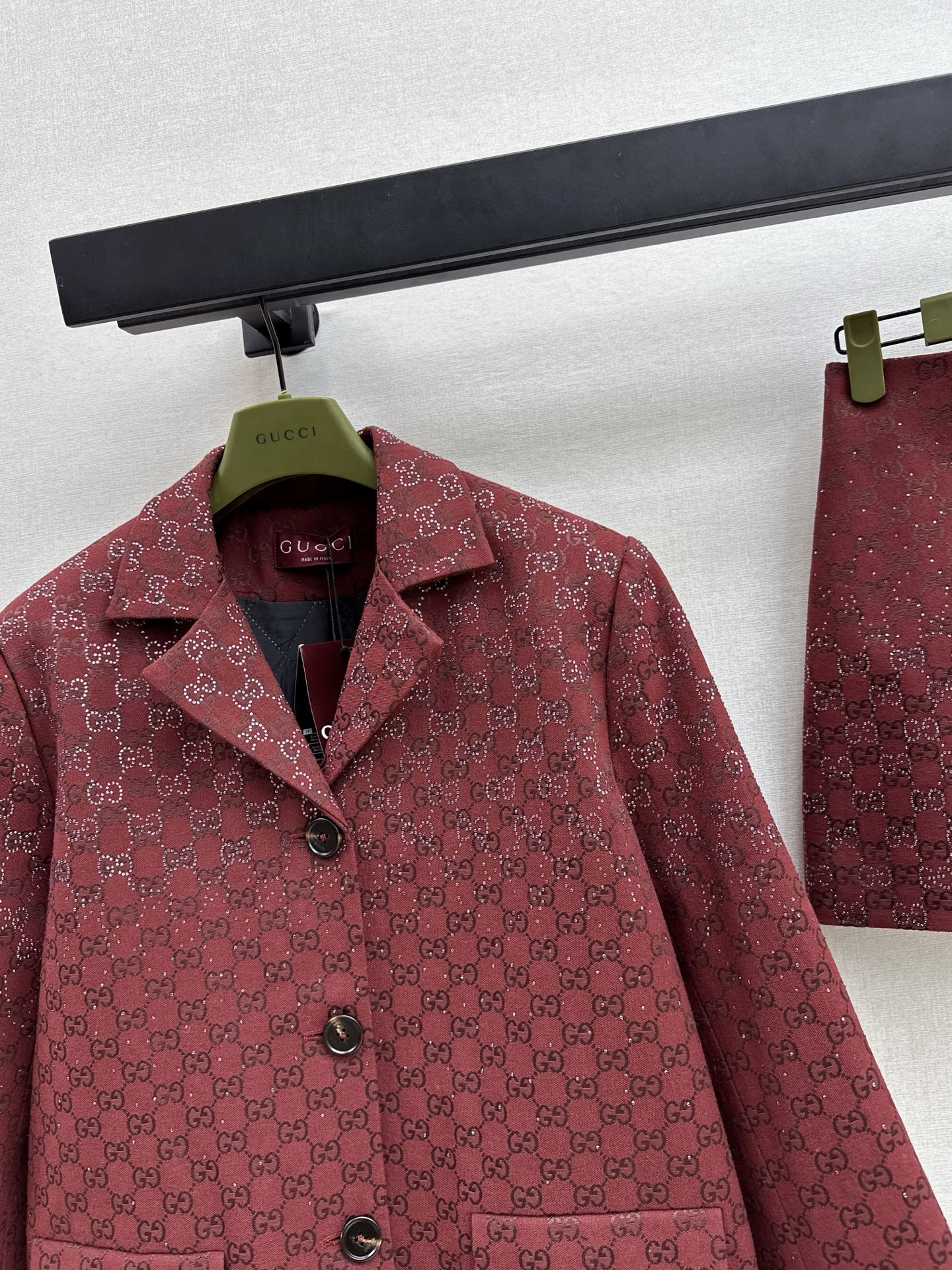 Guc NEW jacquard woven blazer