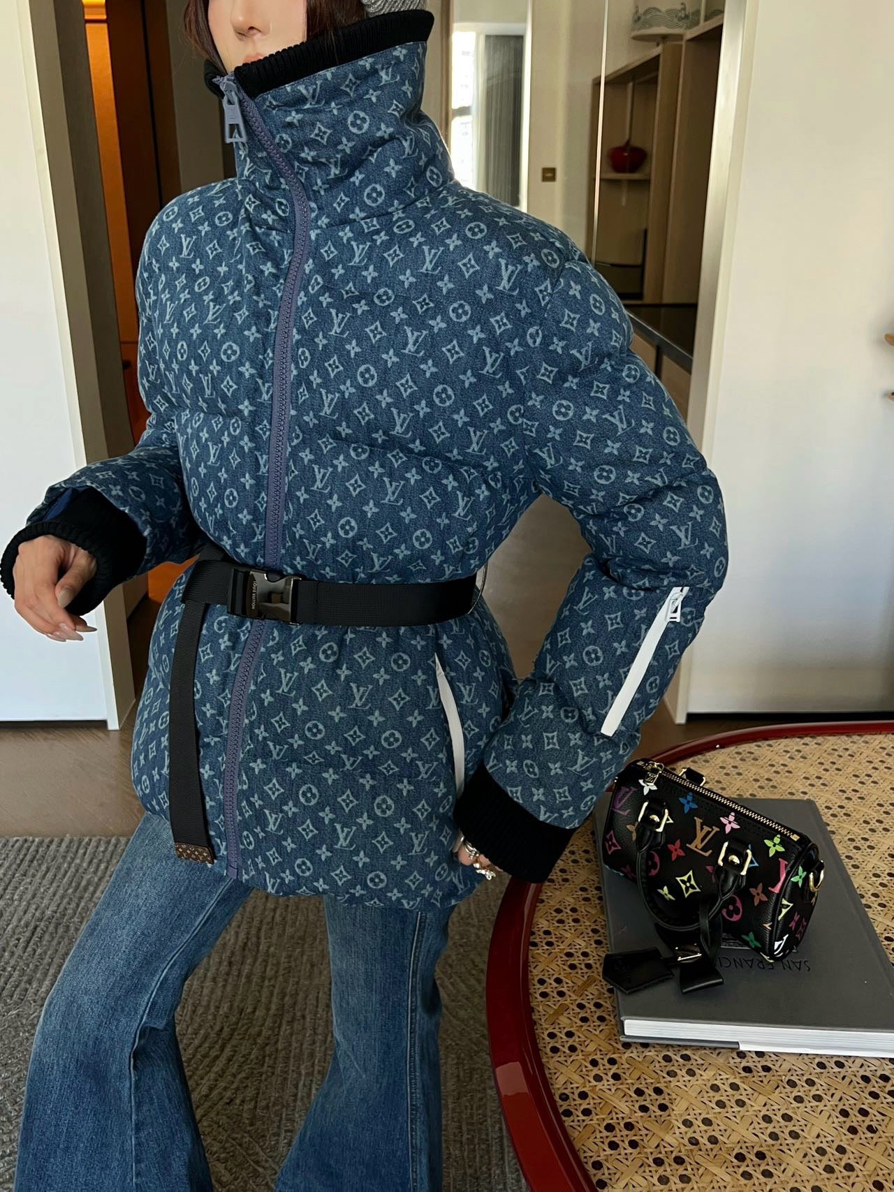 Louis NEW Denim down jacket