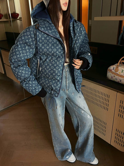 Louis NEW Denim down jacket
