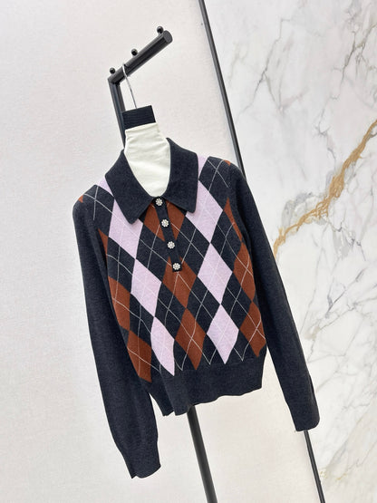 Sp NEW wool knit sweater